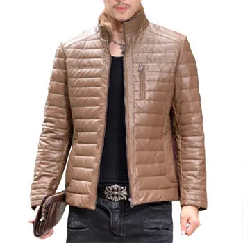 Men Duck Down Jackets Parkas Coats Men's Casual Slim Fit Large Size Down Jackets and Coats SM6