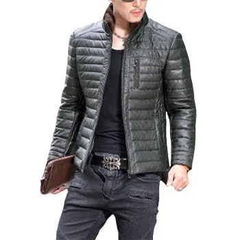 Men Duck Down Jackets Parkas Coats Men's Casual Slim Fit Large Size Down Jackets and Coats SM6