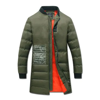 Men Jackets Padded Coats Jaqueta Masculina Veste Homme Parkas Men's Casual Slim Fit Cotton-Padded Jackets SM6