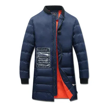 Men Jackets Padded Coats Jaqueta Masculina Veste Homme Parkas Men's Casual Slim Fit Cotton-Padded Jackets SM6