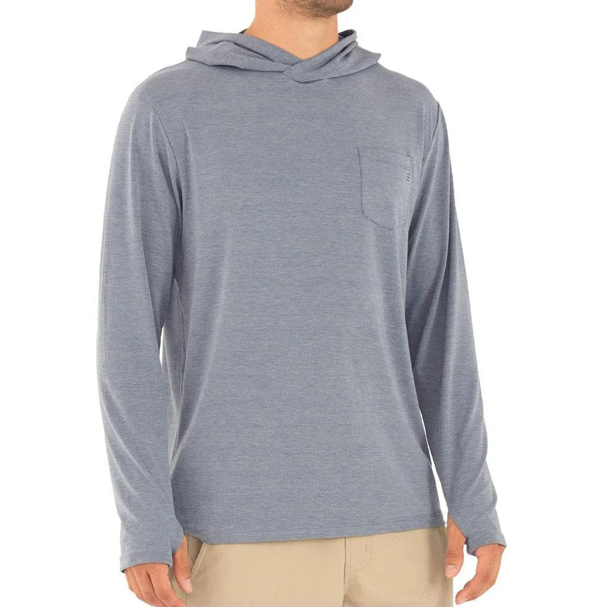 Men's Bamboo Crossover Hoody