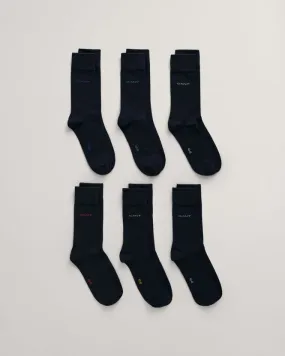 Mens Soft Cotton Socks 6-Pack