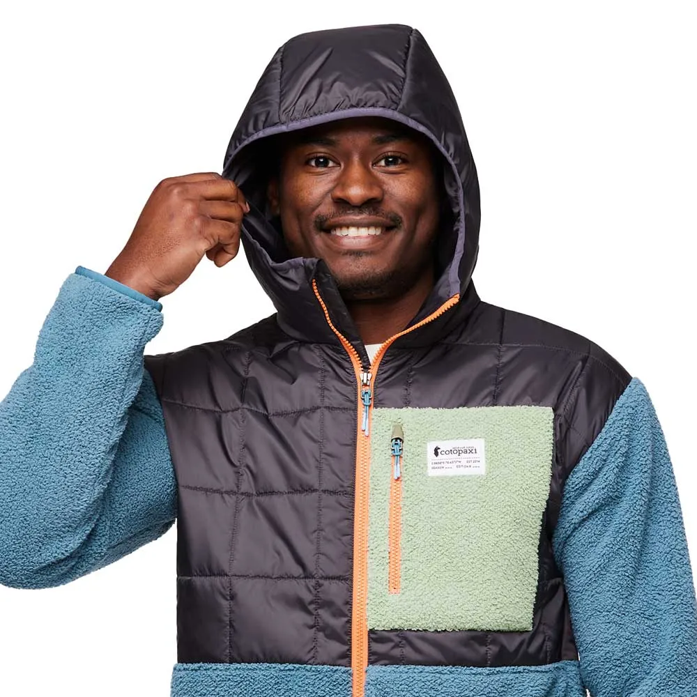 Men's Trico Hybrid Hooded Jacket - Graphite/Blue Spruce