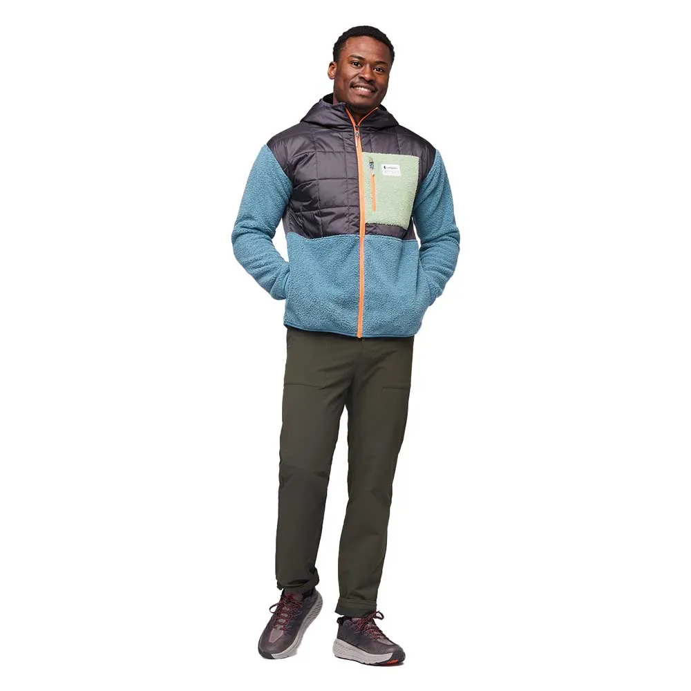 Men's Trico Hybrid Hooded Jacket - Graphite/Blue Spruce