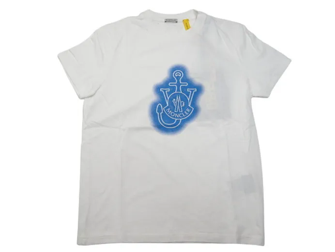 MONCLER  |Size S-XL ◆MONCLER GENIUS JW ANDERSON T-Shirts TEE White Men