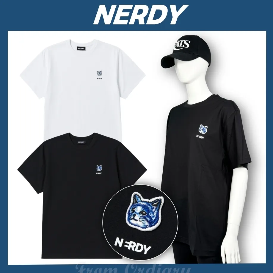 NERDY  |Cotton Logo T-Shirts