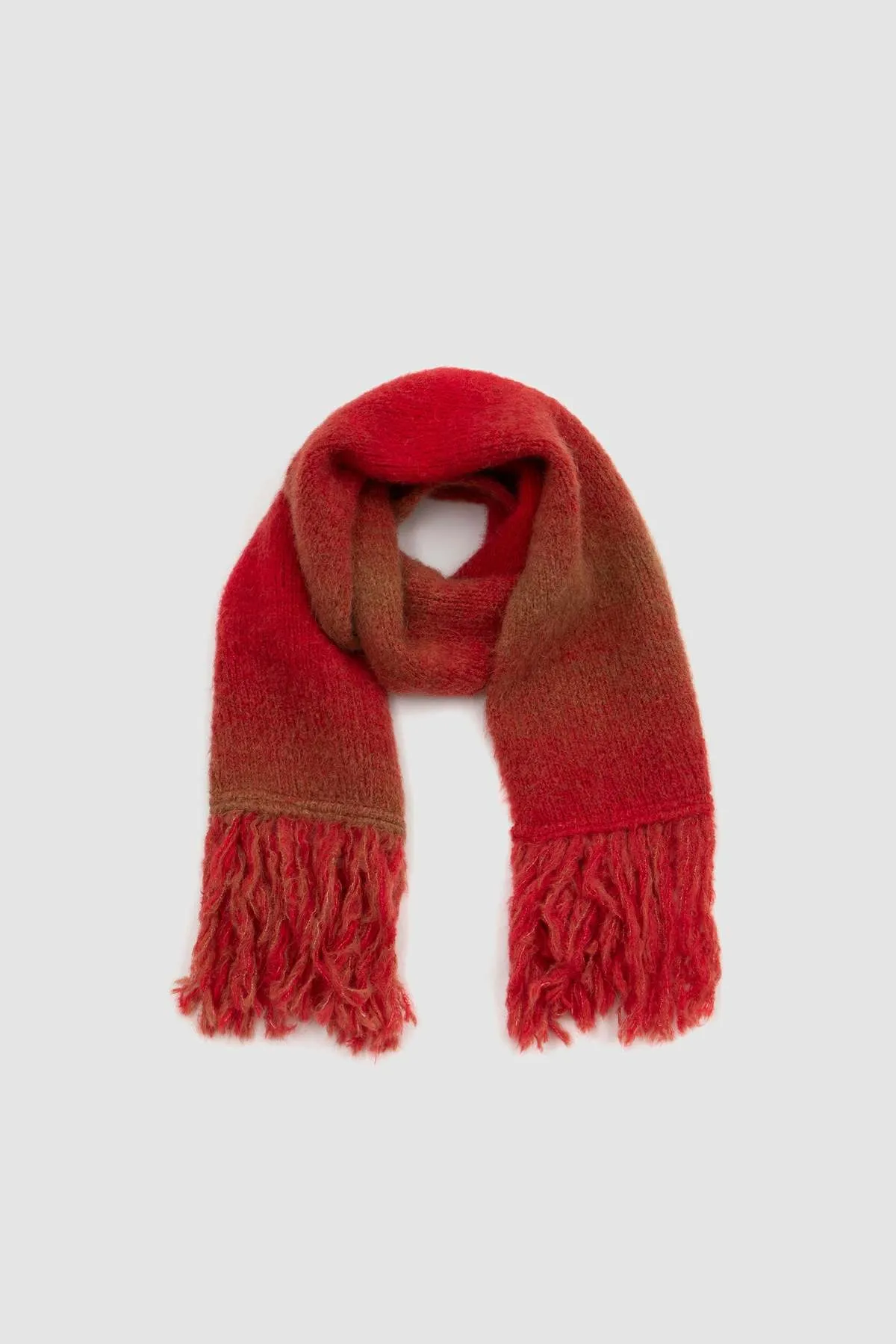 Ombre Scarf - Red