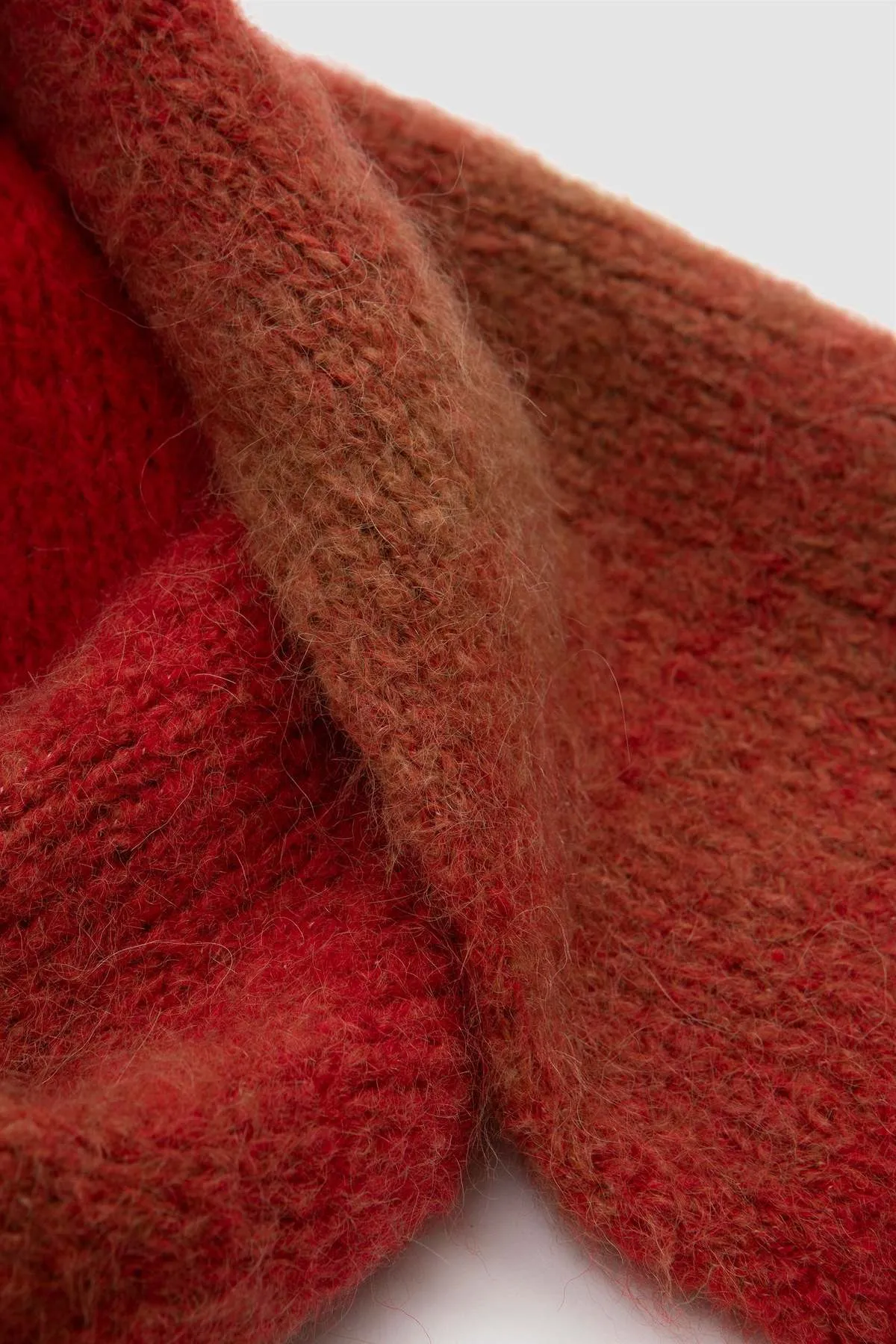 Ombre Scarf - Red