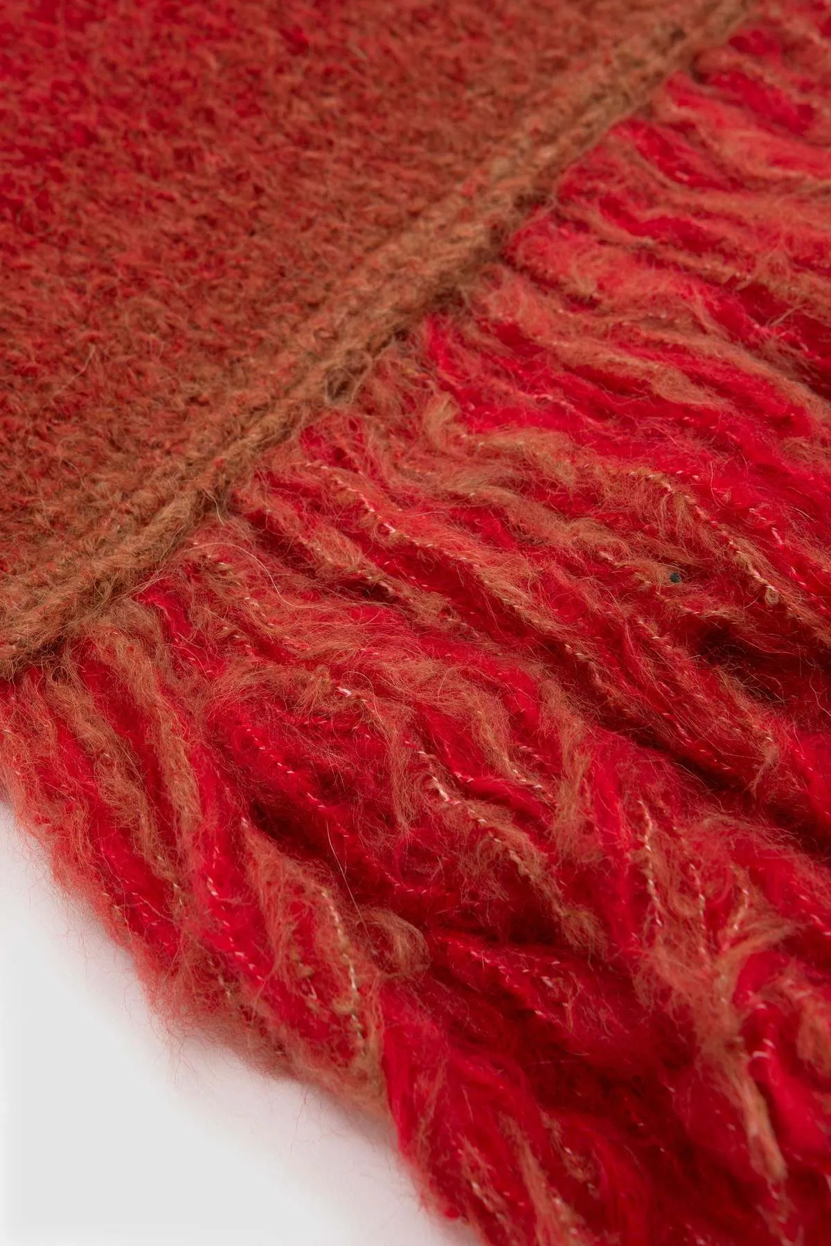 Ombre Scarf - Red