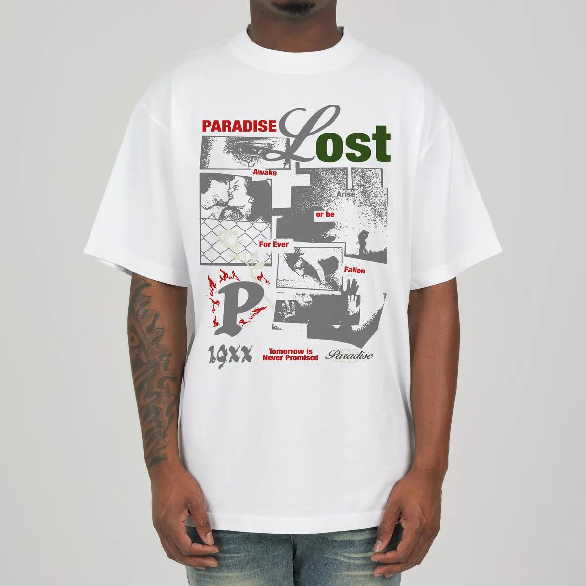 PARADISE CHRONOS TEE (WHITE)