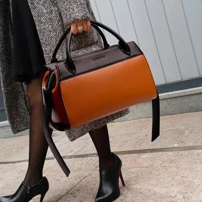 Patchwork Leather Handbag