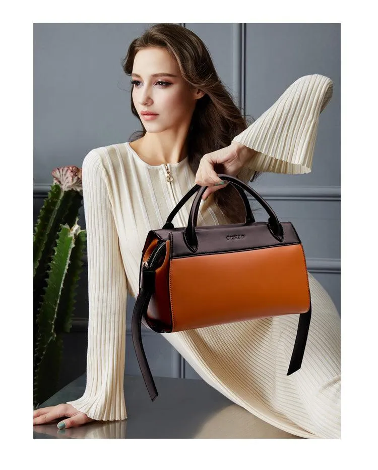 Patchwork Leather Handbag