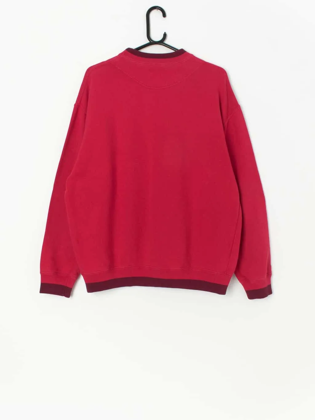 Rare vintage red sweatshirt by Vans – Large