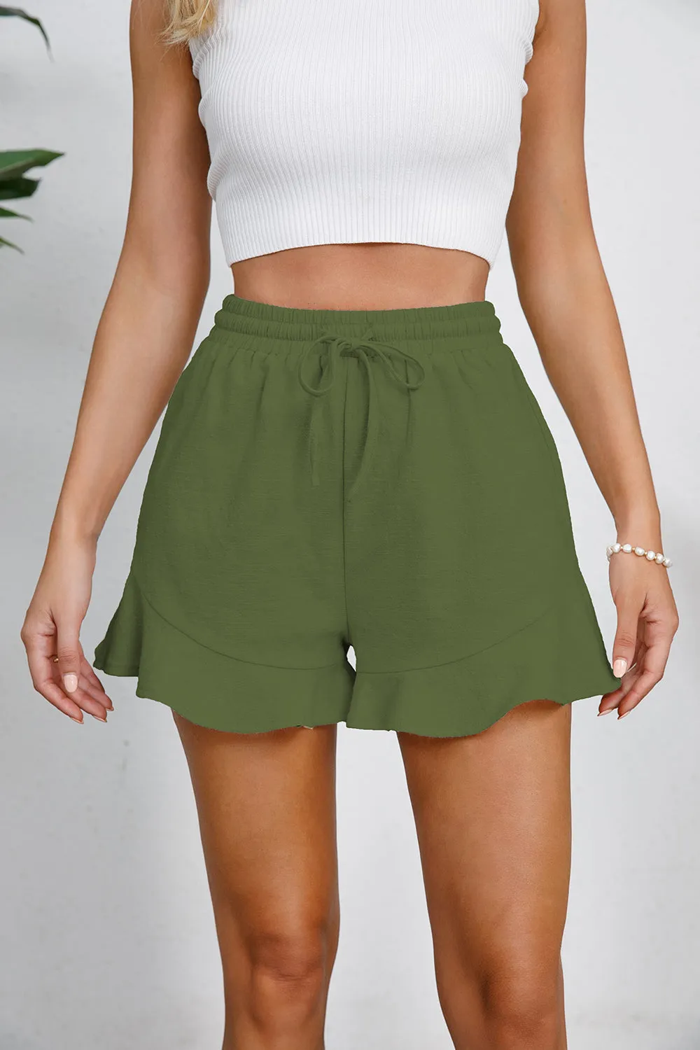 Rebel Ruffled Shorts