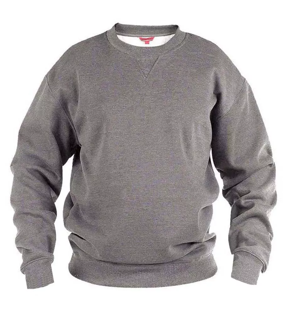 Rockford Big Mens Grey Crew Neck Sweatshirt (SWEAT GREY)