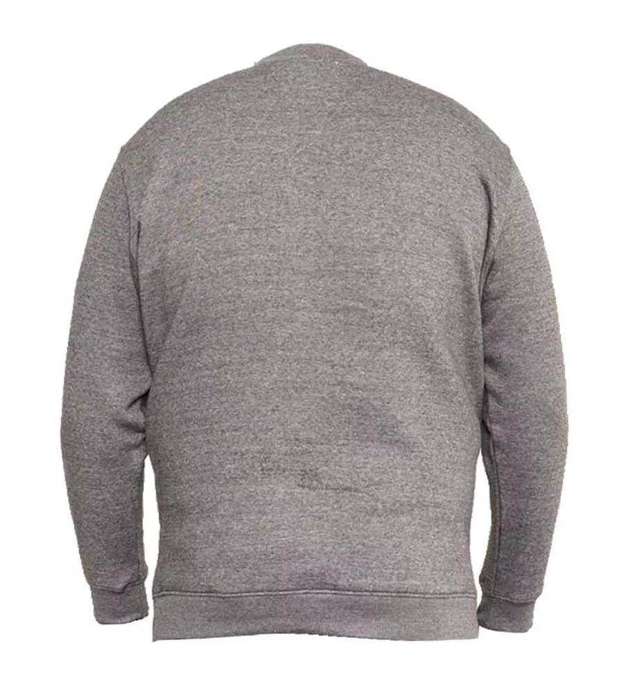 Rockford Big Mens Grey Crew Neck Sweatshirt (SWEAT GREY)