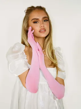 Rue Gloves Pink