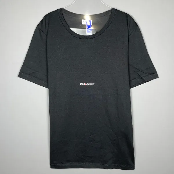 Saint Laurent  |Street Style Short Sleeves Logo Luxury T-Shirts