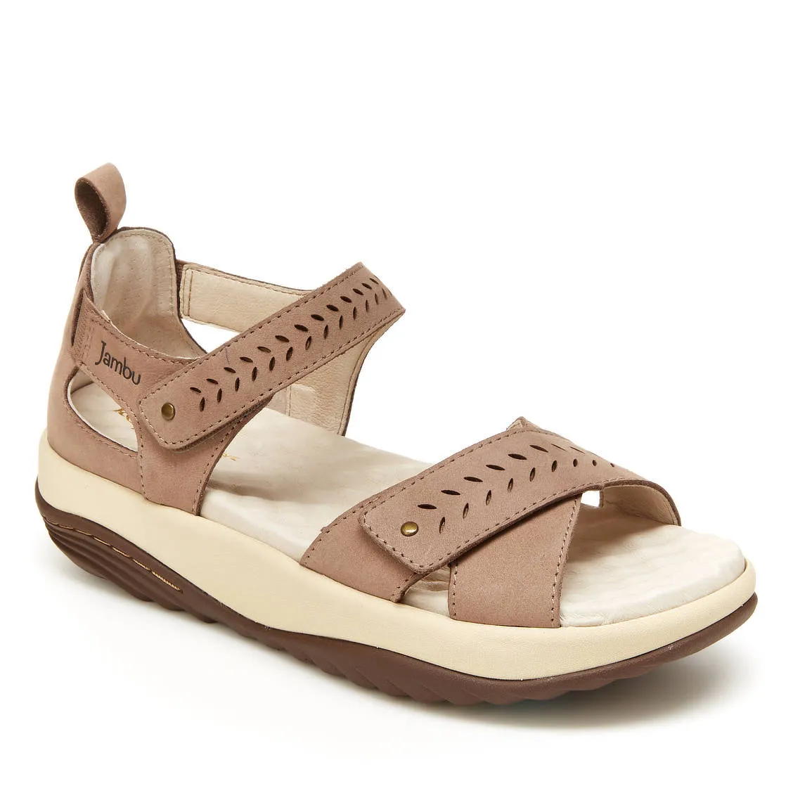 Sedona (Taupe Nubuck) Rocker Bottom Sandal