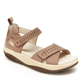 Sedona (Taupe Nubuck) Rocker Bottom Sandal