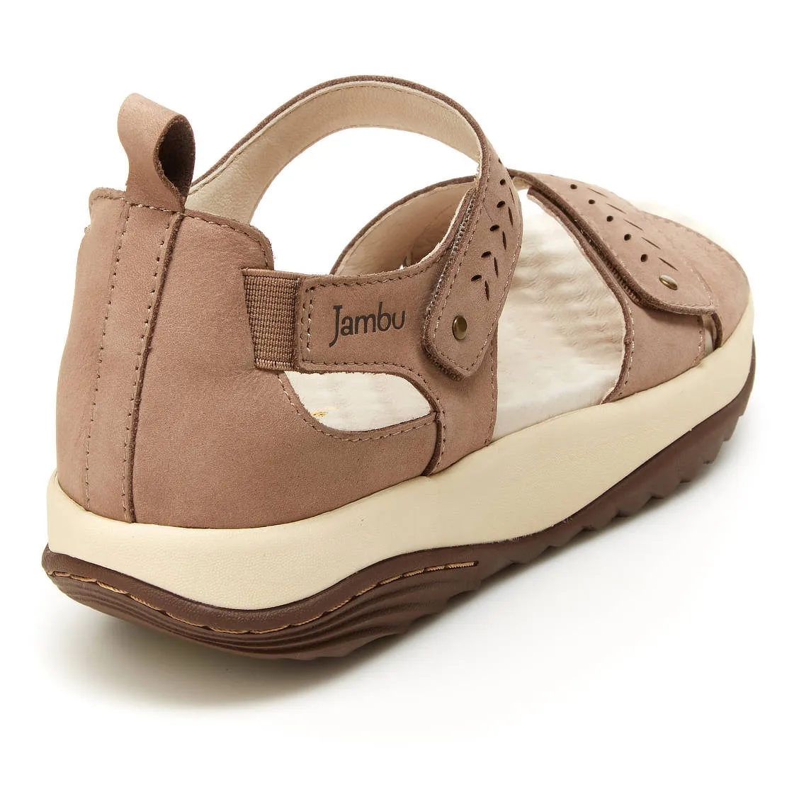 Sedona (Taupe Nubuck) Rocker Bottom Sandal