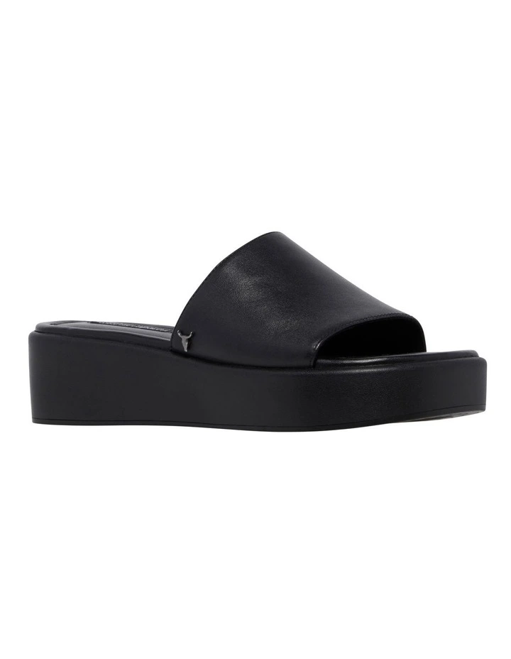 Shook Black Sandal