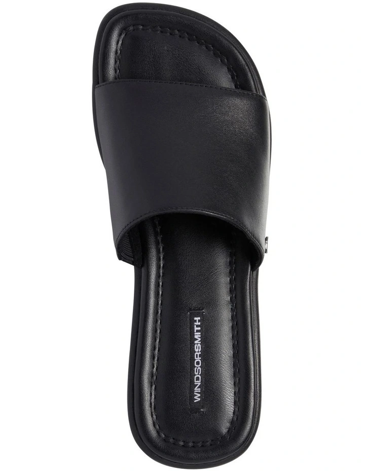 Shook Black Sandal