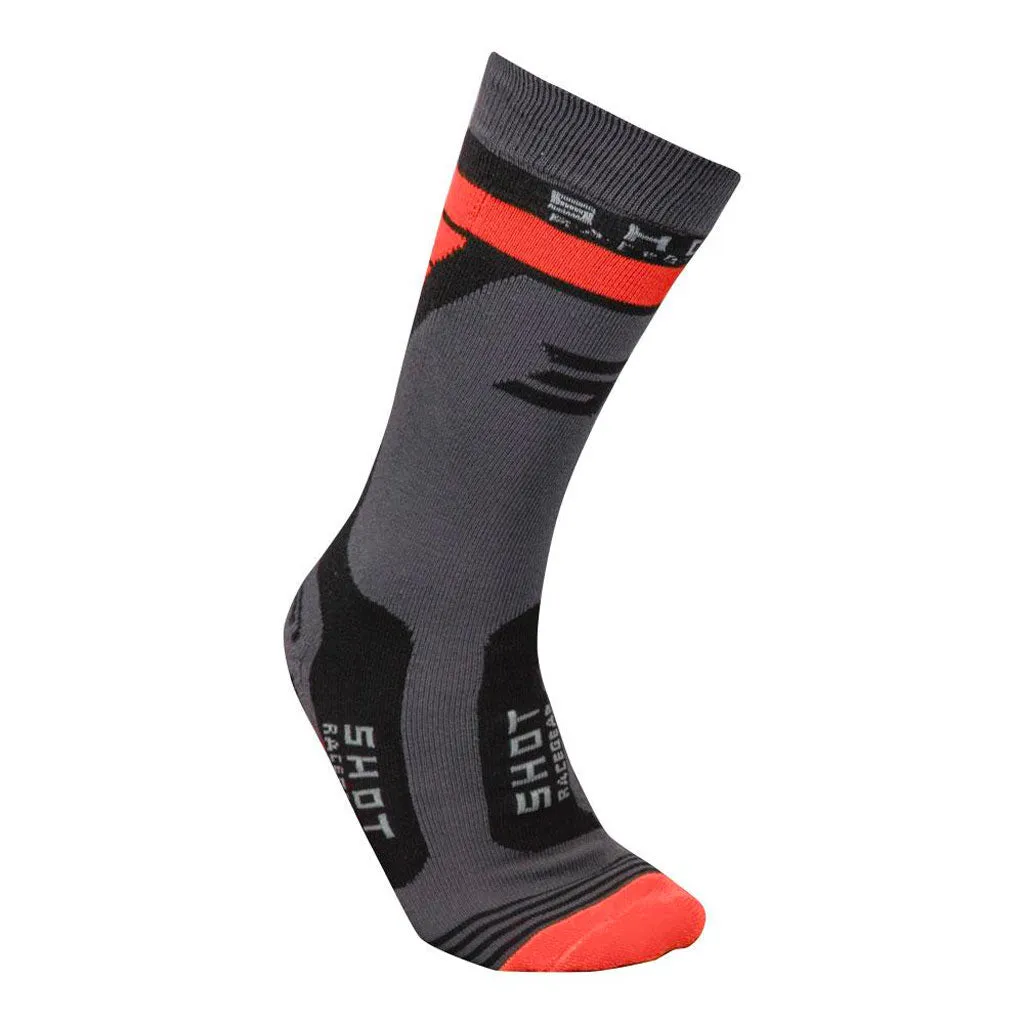 Shot - Race 2.0 Grey/Orange Socks