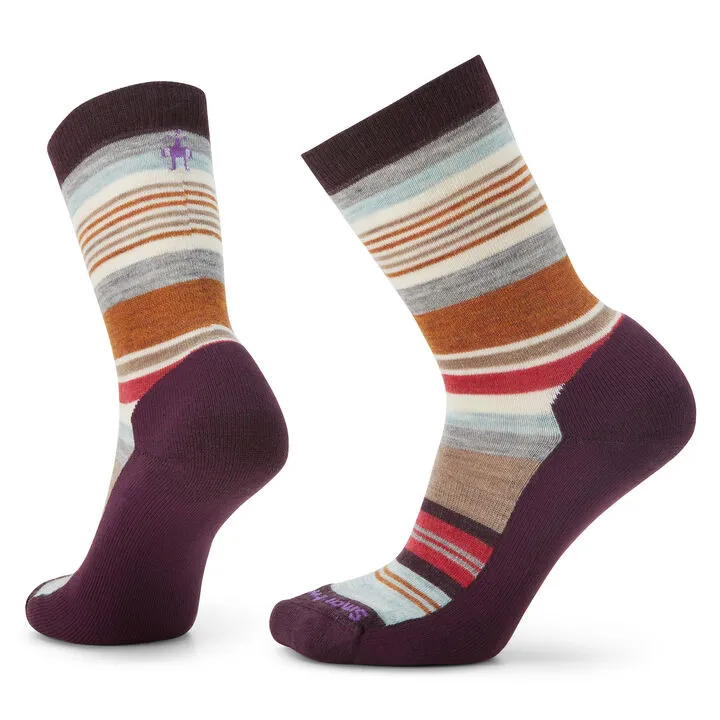 Smartwool Womens Everday Joviansphere Crew Socks- Bordeaux