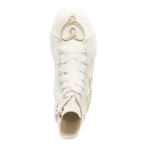 Sneakers da bambina egle bianco Cod: LKED4171