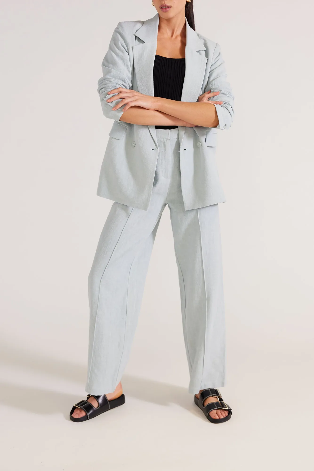 Staple the Label - Romee Wide Leg Pants Seafoam