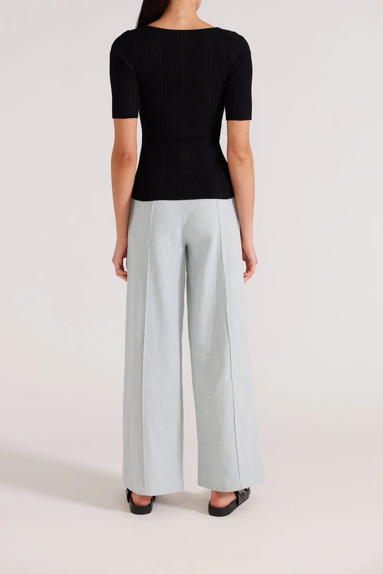 Staple the Label - Romee Wide Leg Pants Seafoam