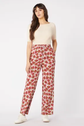 Strawberry & Daisy Track Pant