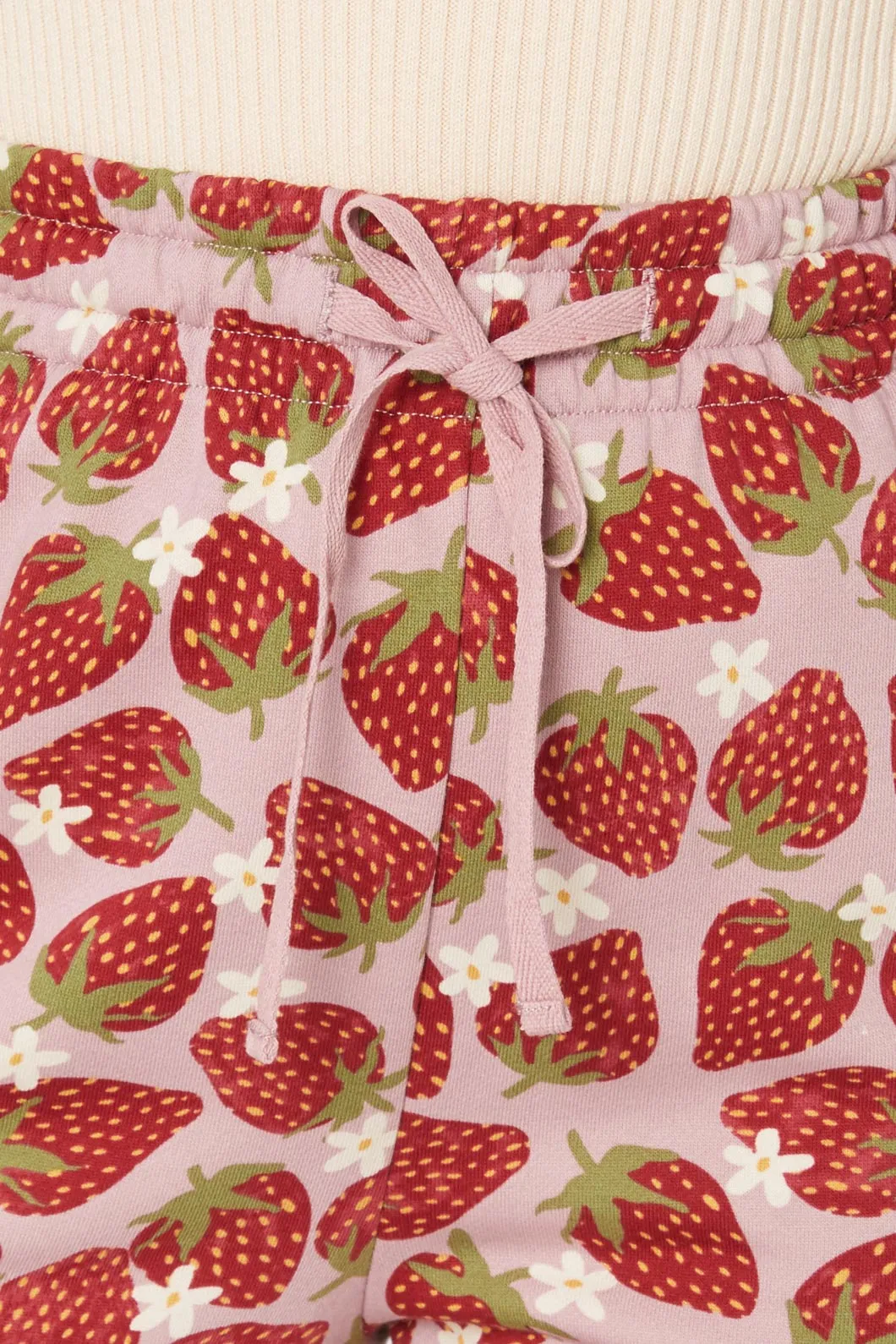 Strawberry & Daisy Track Pant