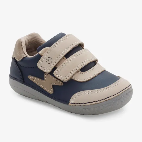 Stride Rite Infant Zips Kennedy Sneaker Navy