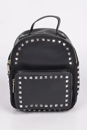 Studded Mini Backpack