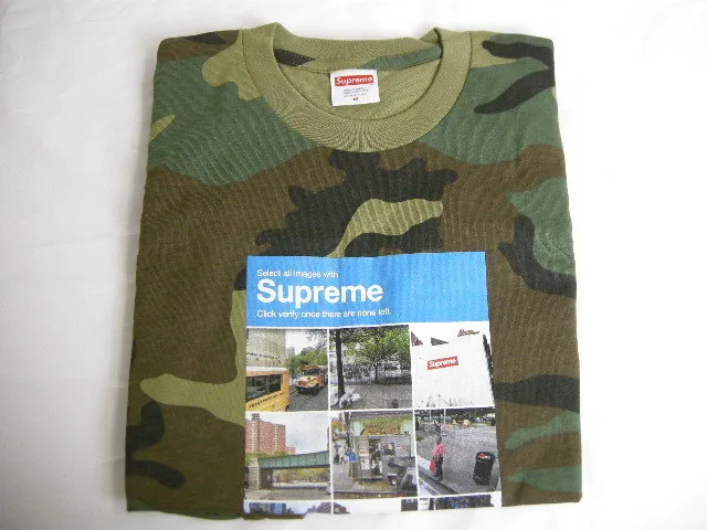 Supreme  |20AW ◆ Size M ◆ Supreme Verify Tee T-shirt Woodland Camo