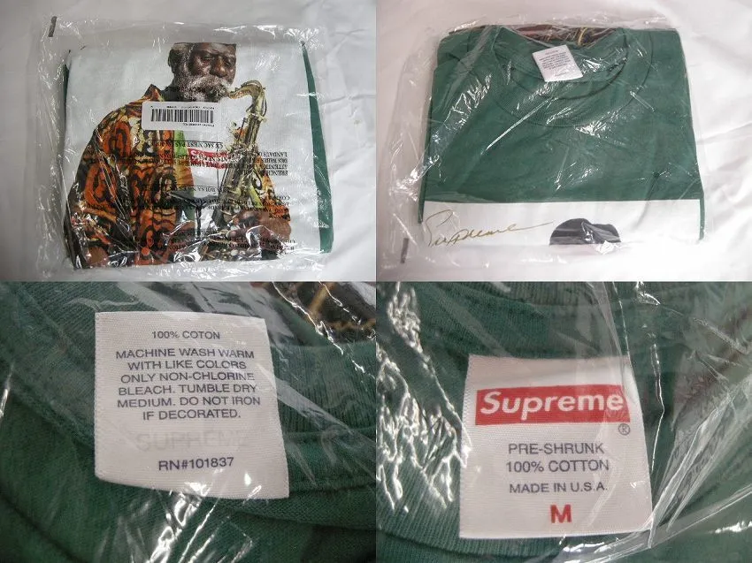 Supreme  |20AW ◆ Size M ◆ Supreme ◆ Pharoah Sanders Tee T-Shirts Green