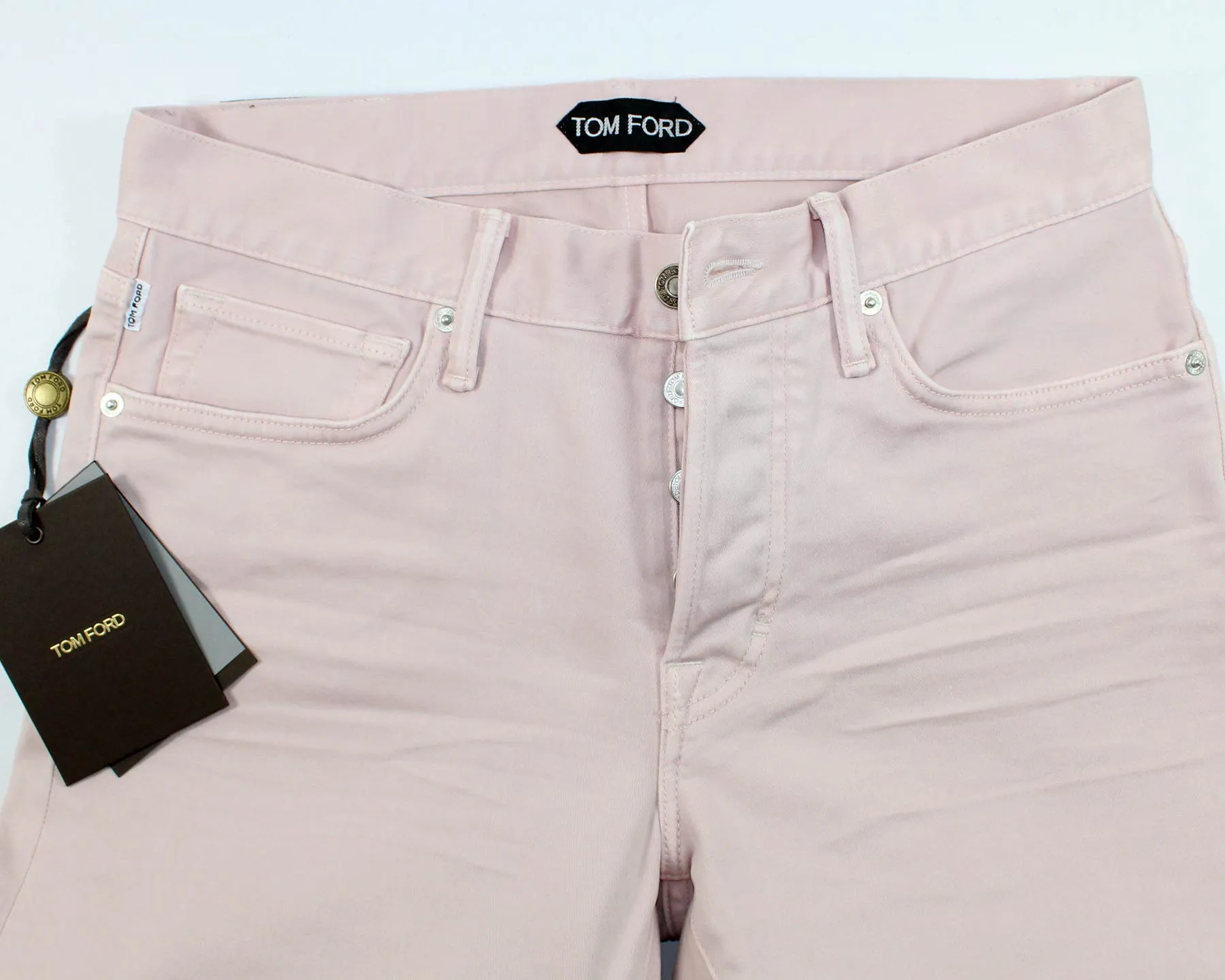 Tom Ford Pants Light Pink 5 Pocket - 31 Straight Legs