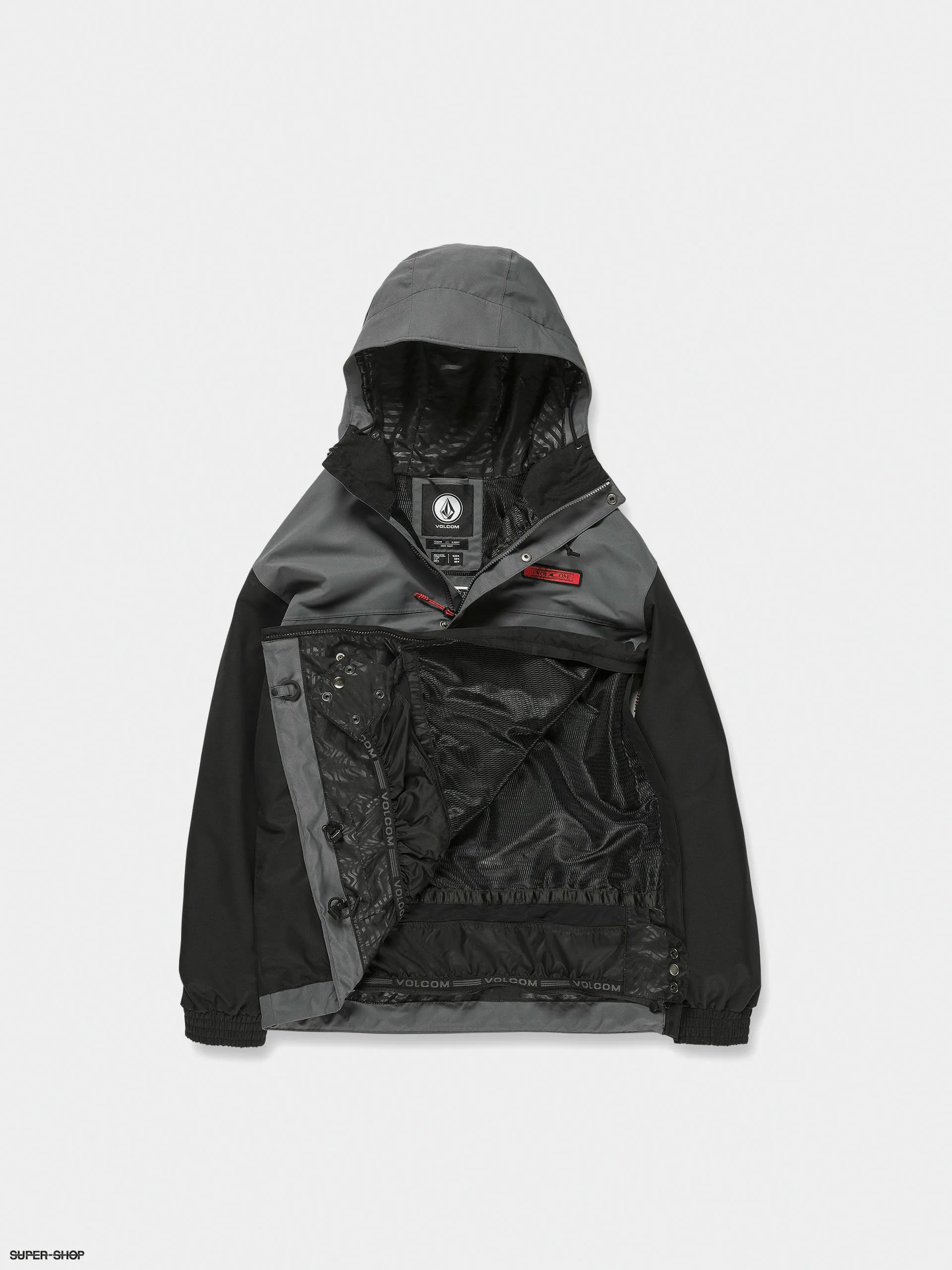 Volcom Longo Pullover Snowboard jacket (black)