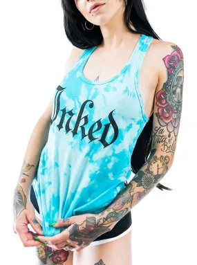 Women's Inked Logo Aqua Wash Tank