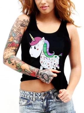 Women's Unicorn Racerback Tank