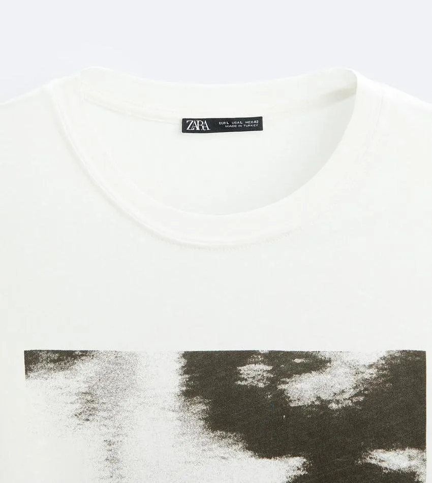 ZARA  |Short Sleeves T-Shirts